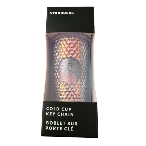 Starbucks Unicorn Bling Studded Keychain Ornament | 2023 - Picture 1 of 7